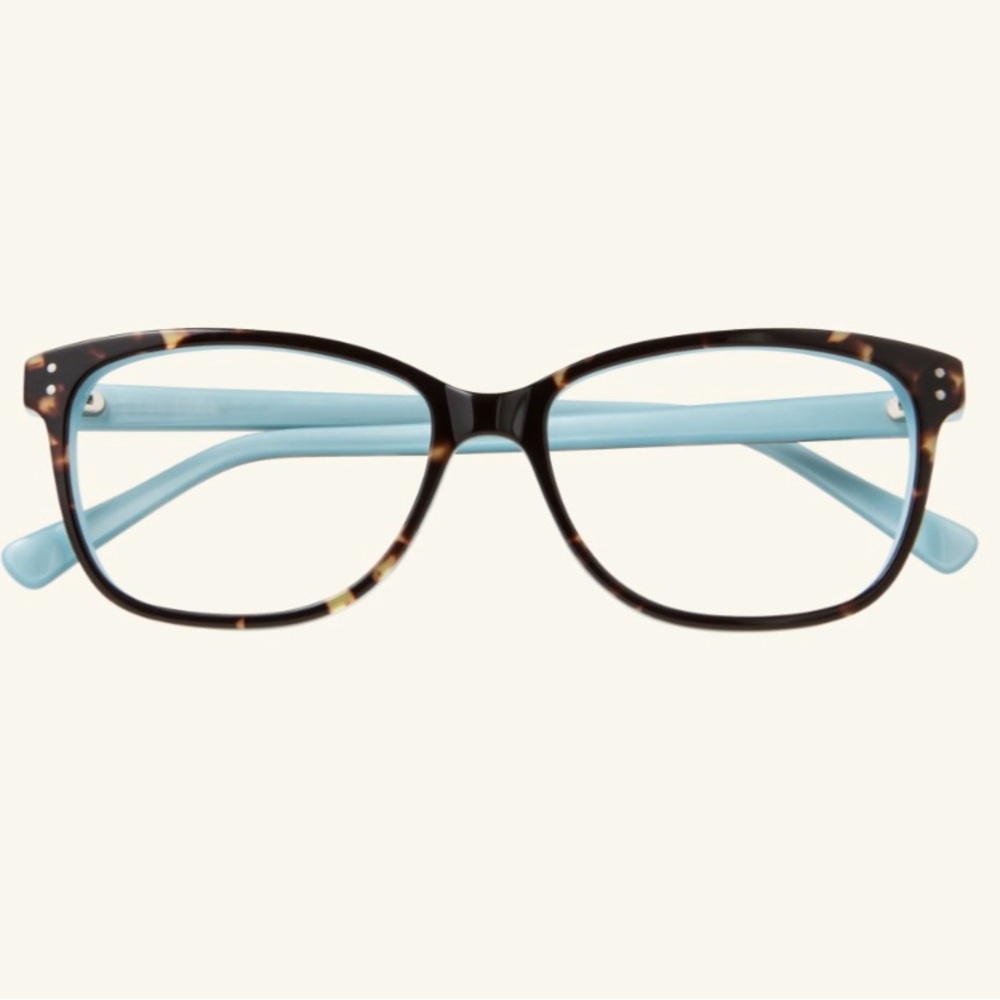 Tortoiseshell / Blue Glasses Frames - image 1